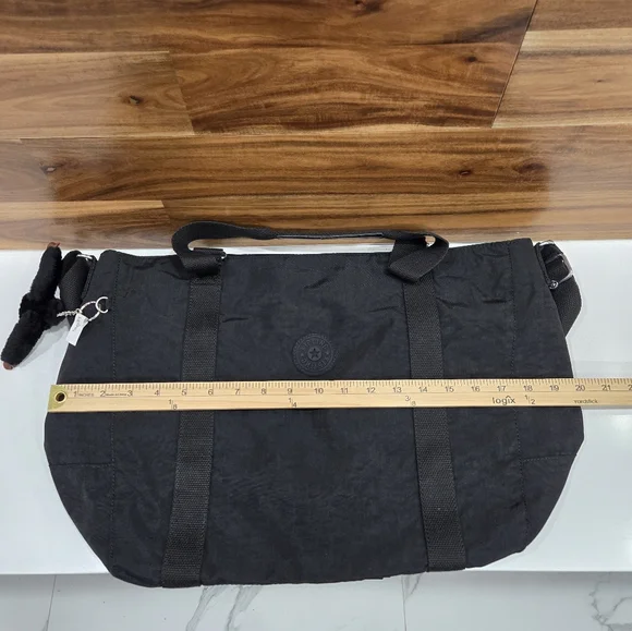 KIPLING BAG TOTE BAG BLACK LARGE NEW ADARA - Picture 10 of 14